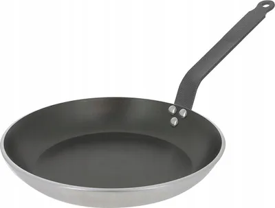 Zdjęcie produktu dla de Buyer CHOC RESTO INDUCTION 24 cm, Okrągły, Patelnia uniwersalna, Czarny, Metal, 24 cm, 37 mm