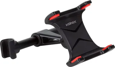 Produktbild von Konix Autohalterung Für Nintendo Switch Schwarz  Schwarz One Size