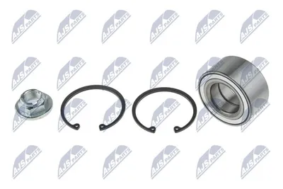 Produktbild von NTY Radlagersatz Vorne Links Vorne Rechts für FORD MONDEO III Kombi (BWY) 75mm KLP-FR-010