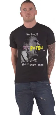 Image de Pistols - "We Stock" T-shirt unie homme/femme RO3097 (L) (Noir)