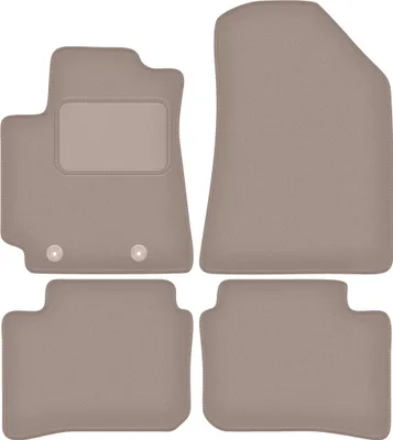 Produktbild von Velours-Autoteppiche für: Hyundai I10 III Hatchback (2019-) Beige