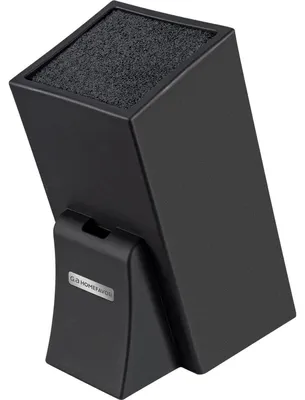 Immagine prodotto di Portaoggetti per coltelli, universale, nero, con inserto in spazzole, per lame fino a 18 cm