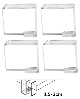 Produktbild von Tischtuchklammer Plastic & Inox  - 4 Stück