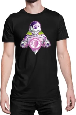 Immagine prodotto di Maglietta da uomo Dragon Anime Manga Ball Z Frieza 04, Man 4XL , Noir