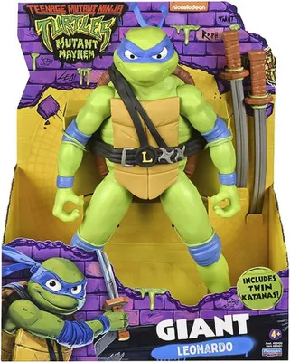 Produktbild von BOTI TMNT: Mutant Mayhem - Leonardo 12 Zoll Action Figur