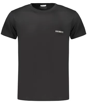 Immagine prodotto di BIKKEMBERGS Herren Kurzarm-T-Shirt Schwarz