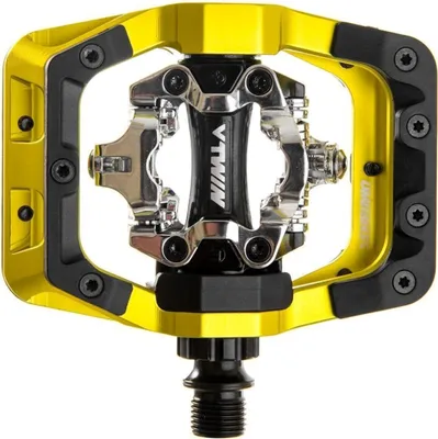 Produktbild von DMR Klickpedal V-Twin , Lime - Neongelb