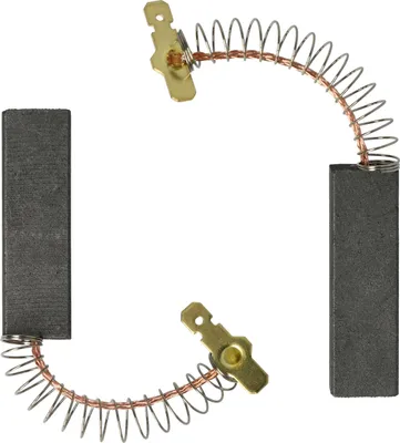 Produktbild von vhbw 2x Kohlebürste kompatibel mit Bosch WAE283S0FG14, WAE283S0FG16, WAE283S0NL13, WAE283S0FG21, WAE283S0FG17, WAE283S0FG20 Waschmaschine + Feder