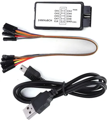 Zdjęcie produktu dla Analizator logiczny, przenośny analizator logiczny, analizator logiczny 8CH, analizator logiczny USB, analizator logiczny 24M