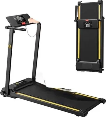 Produktbild von Laufband - Klappbar - Laufband - Laufband - 12 Programme - bis 10 km/h - mit LCD-Bildschirm für einfache Bedienung