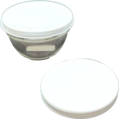 Produktbild von 2 Stück Deckel Ø 20,5 cm in weiß passend für Ø 20 cm Melamin- Salat- und Glasschüssel