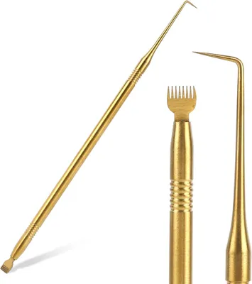 Produktbild von Wimpernkamm, Wimpernlifting-Werkzeug, Edelstahlbürste, Wimperntrenner, Mascara-Zubehör