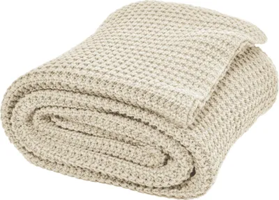 Produktbild von nielsen HOME Wohndecke Alen gestrickt, 150x200 cm, Creme Weiß, 100% Baumwolle, Strick, ® Standard 100