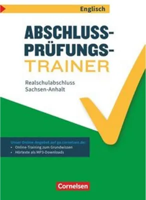 Obrázok produktu pre Abschlussprüfungstrainer Englisch - Sachsen-Anhalt - 10. Schuljahr