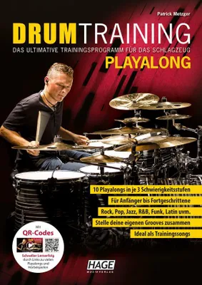 Produktbild von Drum Training Playalong + MP3-CD