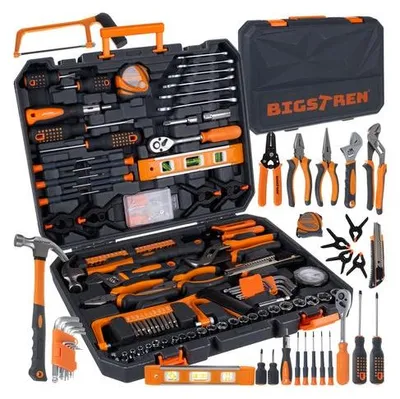 Image de Coffret d'outils de 168 pièces avec mallette - clés, douilles, embouts