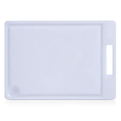 Produktbild von Zeller Schneidebrett, weiß, Kunststoff 34,5x24,5x0,9
