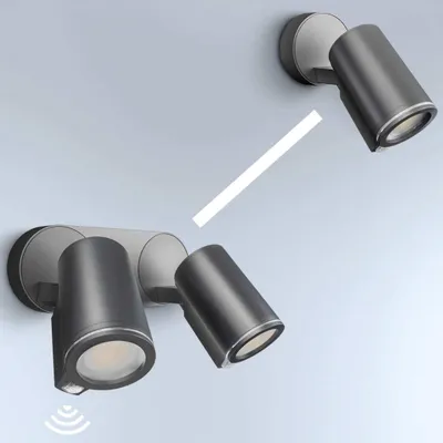 Immagine prodotto di Steinel Sensor Faretto da esterno Spot Duo Sensor Nero