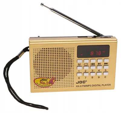 Zdjęcie produktu dla Radio Na Akumulator PRZENOŚNE Cyfrowe Małe FM Bluetooth MP3 USB 2361
