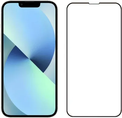 Produktbild von Smartphonica iPhone 13 volle Abdeckung gehärtetem Glas Bildschirmschutz mit abgerundeten Ecken