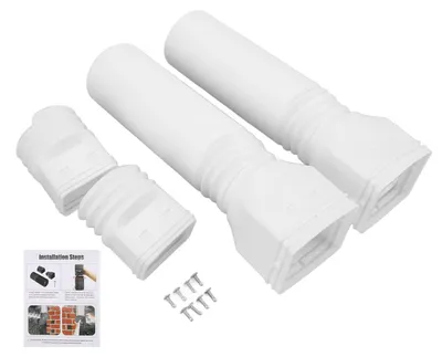 Produktbild von Verlängerung für Regenrohre von 20 bis 29 Zoll - Flexibel und langlebig