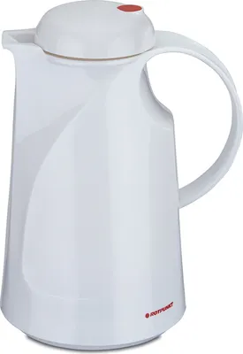Produktbild von ROTPUNKT Isolierkanne 280 1,0 ltr. Weiß, hochwertig I  Germany I 24 std Heiß I lange Warmhaltung
