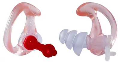 Obrázok produktu pre Chrániče sluchu a zátky do uší, priehľadné, veľkosť L