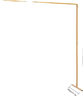 Produktbild von Verstellbarer Eisenbogenständer, langlebiges Design, vielseitig für Veranstaltungen, Gold
