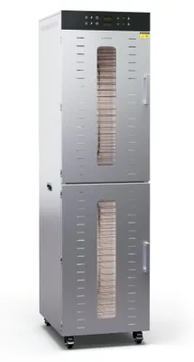 Zdjęcie produktu dla Klarstein Leistungsstarker Dörrautomat, Commercial Food Dehydrator, Küchenmaschine - voluminös, gesund & sicher, benutzerfreundlich, pflegeleicht - für nahrhaftes Trockenobst & mehr!