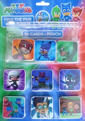 Produktbild von Paxos Legekartenspiel PJ Masks Pyjamahelden Gedächtnisspiel Merk- und Suchspiel