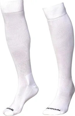 Image de Tycano Chaussettes de Football Blanc - Enfants et Adultes - 46-50 XL