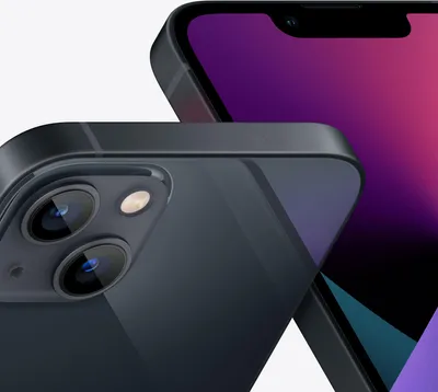 Produktbild von Apple iPhone 13, 15,5 cm (6.1"), 2532 x 1170 Pixel, 128 GB, 12 MP, iOS 15, Schwarz