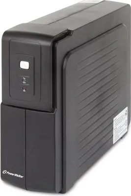 Produktbild von BlueWalker PowerWalker VFD 600, 600 VA, 300 W, 170 V, 12V / 7Ah, 10 h, Schwarz