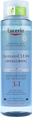Produktbild von Eucerin Dermatoclean Hyal.Miz.Reinigungsfluid 3in1 400 ml