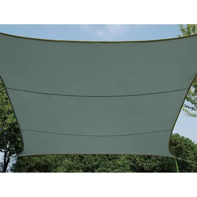 Image de Voile Solaire - Carré - 5 X 5 M - Couleur : Gris Vert