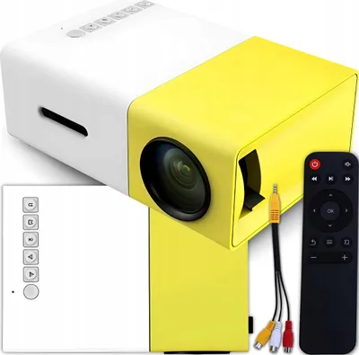 Produktbild von Mini Led Full Hd Projektor Tragbar, Mit Fernbedienung Und Netzteil - Hdmi, Usb