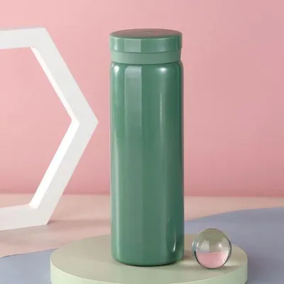 Zdjęcie produktu dla Mały termos ze stali nierdzewnej, zielony, 280 ml, bez BPA