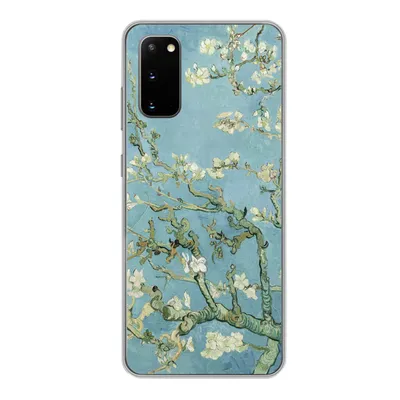 Produktbild von MuchoWow® Handyhülle Schutzhülle Hülle für Samsung Galaxy S20 Mandelblüte - Van Gogh - Kunst Silikon Softcase Handy Hülle - Bild