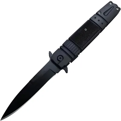 Image de Couteau Pliant d'Extérieur UT-41580 en Acier Inoxydable - Noir KP41580