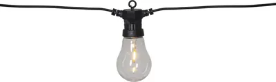 Produktbild von Star Trading 12.476-64, Leichte Dekorationskette, Schwarz, IP44, 10 Glühbirne(n), LED, 2 W