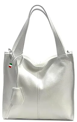 Produktbild von Tasche weiß Florence Shopper Leder OTF155W