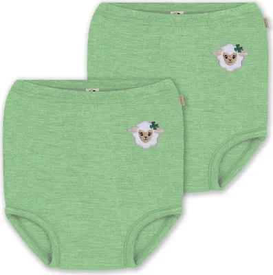 Produktbild von normani 2er Pack Baby Merino Windelhose