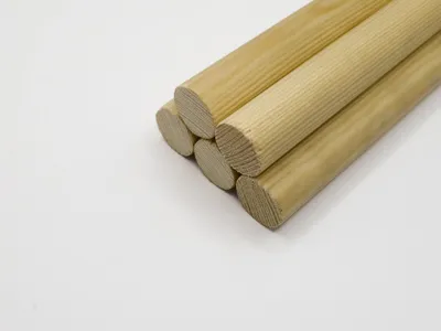 Obrázek produktu pro Dřevěné pomůcky pro vtoky a stoupačky, Ø 20 mm × 150 mm, sada 5 ks