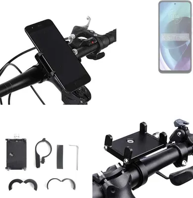 Produktbild von K-S-Trade Handyhalterung für das Fahrrad kompatibel mit Infinix GT 20 Pro Halter Lenkstange Fahrradhalterung Motorrad Bike Mount Befestigung