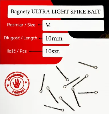 Obrázok produktu pre MatchPro Ultra Light Spike Bait 10mm /10ks bajonetov