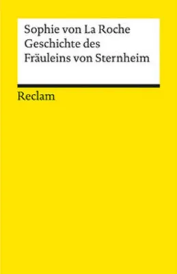 Immagine prodotto di Geschichte des Fräuleins von Sternheim