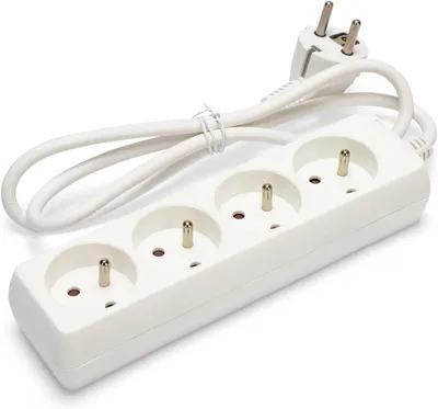 Obrázok produktu pre Velamp viacpoistková zásuvka - 4 zásuvky - 10/16 A - 3G1 mm2