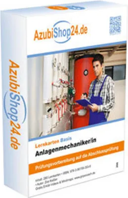 Image de AzubiShop24.de Basis-Lernkarten Anlagenmechaniker /in