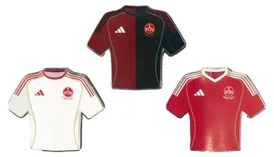 Produktbild von 1. FC Nürnberg Magnet 3er Set "Trikot"