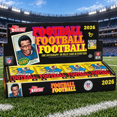 Produktbild von 2026 Topps Heritage Football Hobby Box